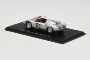 Porsche 718 RS 61 #136 S. Moss / G. Hill Porsche KG Targa Florio 1961 Spark 1:43 S4149 Rășină - imaginea 3 din 4