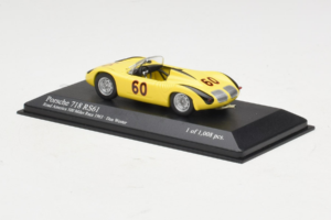 Porsche 718 RS61 #60 D. Wester Road America 500 Miles 1963 Minichamps 1:43 430636560 Metal - imaginea 3 din 4