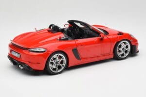 Porsche 718 Spyder RS Guards Red Norev 1:18 187271 Metal - imaginea 3 din 8