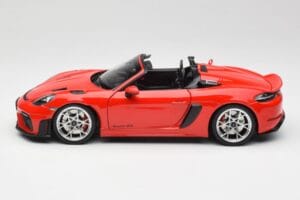 Porsche 718 Spyder RS Guards Red Norev 1:18 187271 Metal - imaginea 4 din 8