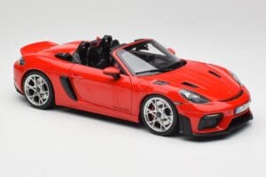 Porsche 718 Spyder RS Guards Red Norev 1:18 187271 Metal - imaginea 6 din 8