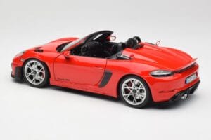 Porsche 718 Spyder RS Guards Red Norev 1:18 187271 Metal - imaginea 7 din 8