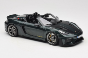Porsche 718 Spyder RS Weissach Pack Forest Green Norev 1:18 187272 Metal - imaginea 6 din 8