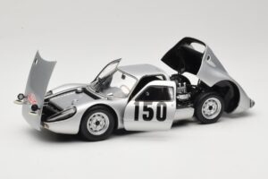 Porsche 904 GTS #150 E. Bohringer Rally Monte Carlo 1965 Class Winner Minichamps 1:18 180656750 Metal - imaginea 2 din 8