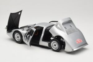 Porsche 904 GTS #150 E. Bohringer Rally Monte Carlo 1965 Class Winner Minichamps 1:18 180656750 Metal - imaginea 5 din 8