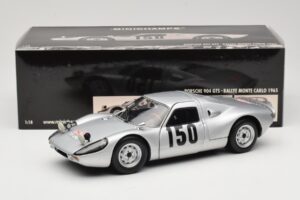 Porsche 904 GTS #150 E. Bohringer Rally Monte Carlo 1965 Class Winner Minichamps 1:18 180656750 Metal - imaginea 8 din 8