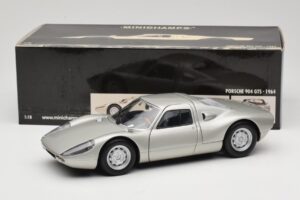 Porsche 904 GTS Argintiu Minichamps 1:18 180067722 Metal - imaginea 8 din 8