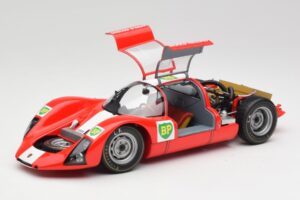 Porsche 906E BP World Record Runs Monza 1967 Minichamps 1:18 100676100 Metal - imaginea 2 din 8