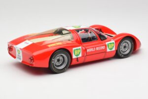 Porsche 906E BP World Record Runs Monza 1967 Minichamps 1:18 100676100 Metal - imaginea 3 din 8