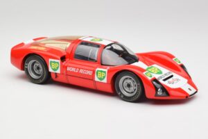 Porsche 906E BP World Record Runs Monza 1967 Minichamps 1:18 100676100 Metal - imaginea 6 din 8