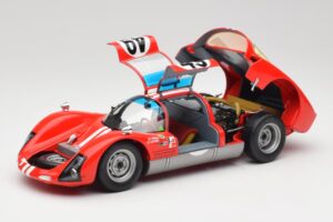 Porsche 906K #49 R. Vogele / J. Siffert 12 Hours of Sebring 1966 Minichamps 1:18 100666149 Metal - imaginea 2 din 8