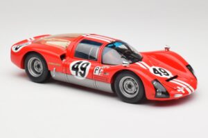 Porsche 906K #49 R. Vogele / J. Siffert 12 Hours of Sebring 1966 Minichamps 1:18 100666149 Metal - imaginea 6 din 8