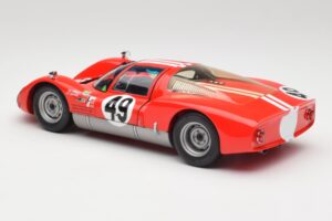 Porsche 906K #49 R. Vogele / J. Siffert 12 Hours of Sebring 1966 Minichamps 1:18 100666149 Metal - imaginea 7 din 8