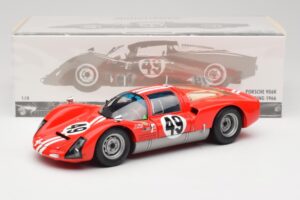 Porsche 906K #49 R. Vogele / J. Siffert 12 Hours of Sebring 1966 Minichamps 1:18 100666149 Metal - imaginea 8 din 8