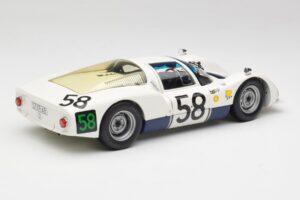 Porsche 906K #58 G. Klass / R. Stommelen 24 Hours of Le Mans 1966 Minichamps 1:18 100666158 Metal - imaginea 3 din 8