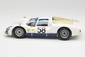 Porsche 906K #58 G. Klass / R. Stommelen 24 Hours of Le Mans 1966 Minichamps 1:18 100666158 Metal - imaginea 4 din 8