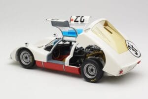 Porsche 906 K #37 V. Elford / B. Pon Porsche System 24 Hours of Le Mans 1967 Minichamps 1:18 100676137 Metal - imaginea 5 din 8