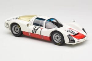 Porsche 906 K #37 V. Elford / B. Pon Porsche System 24 Hours of Le Mans 1967 Minichamps 1:18 100676137 Metal - imaginea 6 din 8