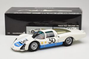 Porsche 906 LE #30 J. Siffert / C. Davis GT Class Winner Le Mans 1966 Minichamps 1:18 100666130 Metal - imaginea 8 din 8