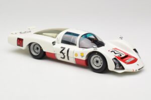 Porsche 906 LH #31 H. Herrmann / H. Linge Porsche System Engineering 24 Hours of Le Mans 1966 Minichamps 1:18 100666131 Metal - imaginea 6 din 8