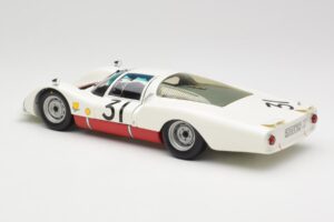 Porsche 906 LH #31 H. Herrmann / H. Linge Porsche System Engineering 24 Hours of Le Mans 1966 Minichamps 1:18 100666131 Metal - imaginea 7 din 8