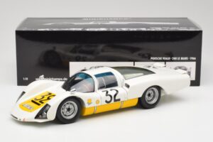 Porsche 906LH #32 Porsche System Engineering G. Schutz / P. De Klerk 24 Hours of Le Mans 1966 Minichamps 1:18 100666132 Metal - imaginea 8 din 8