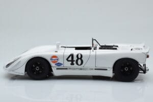 Porsche 908/02 #48 S. McQueen / P. Revson 12 Hours of Sebring 2nd Place Post Race Version 1970 AUTOart 1:18 87072 Metal - imaginea 4 din 8