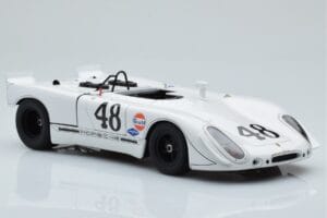 Porsche 908/02 #48 S. McQueen / P. Revson 12 Hours of Sebring 2nd Place Post Race Version 1970 AUTOart 1:18 87072 Metal - imaginea 6 din 8