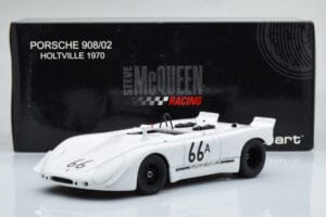 Porsche 908/02 #66A S. McQueen Holtville 1970 AUTOart 1:18 87073 Metal - imaginea 8 din 8