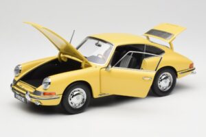 Porsche 911 901 Champagne Galben Kyosho 1:18 08969Y Metal - imaginea 2 din 8