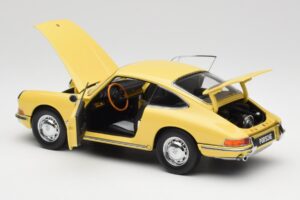 Porsche 911 901 Champagne Galben Kyosho 1:18 08969Y Metal - imaginea 5 din 8