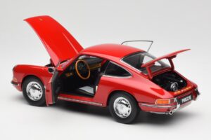 Porsche 911 901 Signal Roșu Kyosho 1:18 08969R Metal - imaginea 5 din 8