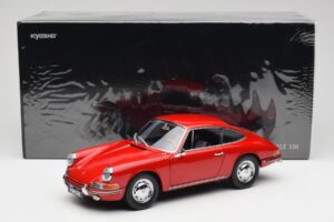 Porsche 911 901 Signal Roșu Kyosho 1:18 08969R Metal - imaginea 8 din 8