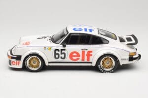 Porsche 934 Kremer Racing #65 B. Wollek / D. Pironi / M-C. Beaumont 24 Hours of Le Mans 1976 Minichamps 1:18 155766465 Metal - imaginea 3 din 6