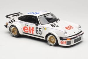 Porsche 934 Kremer Racing #65 B. Wollek / D. Pironi / M-C. Beaumont 24 Hours of Le Mans 1976 Minichamps 1:18 155766465 Metal - imaginea 4 din 6