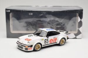 Porsche 934 Kremer Racing #65 B. Wollek / D. Pironi / M-C. Beaumont 24 Hours of Le Mans 1976 Minichamps 1:18 155766465 Metal - imaginea 6 din 6
