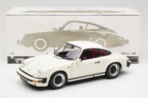 Porsche 911 930 Carrera 3.2 Grand Prix White Minichamps 1:18 100063024 Metal - imaginea 8 din 8