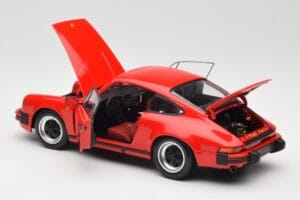Porsche 911 930 Carrera 3.2 Guards Red Minichamps 1:18 100063021 Metal - imaginea 5 din 8
