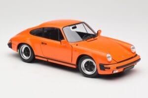 Porsche 911 930 Carrera 3.2 Signal Orange Minichamps 1:18 100063025 Metal - imaginea 6 din 8