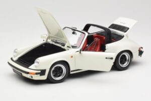 Porsche 911 930 Carrera Targa 3.2 Grand Prix White Minichamps 1:18 100063062 Metal - imaginea 2 din 8