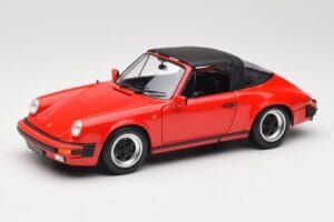 Porsche 911 930 Carrera Targa 3.2 Guards Red Minichamps 1:18 100063061 Metal - imaginea 3 din 9