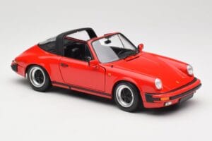 Porsche 911 930 Carrera Targa 3.2 Guards Red Minichamps 1:18 100063061 Metal - imaginea 7 din 9