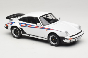 Porsche 911 930 Turbo 3.3 Alb Norev 1:18 187668 Metal - imaginea 6 din 8