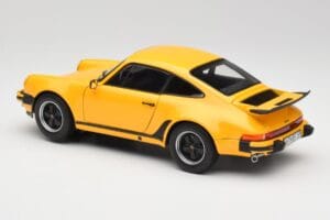 Porsche 911 930 Turbo 3.0 Galben Norev 1:18 187579 Metal - imaginea 7 din 8