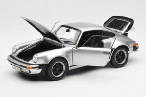 Porsche 911 930 Turbo 3.3 Argintiu Norev 1:18 187574 Metal - imaginea 2 din 8
