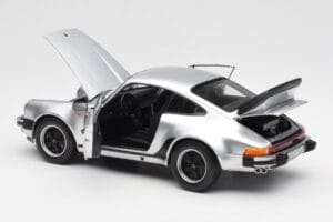 Porsche 911 930 Turbo 3.3 Argintiu Norev 1:18 187574 Metal - imaginea 5 din 8