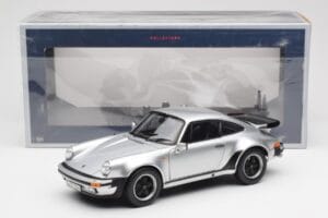 Porsche 911 930 Turbo 3.3 Argintiu Norev 1:18 187574 Metal - imaginea 8 din 8