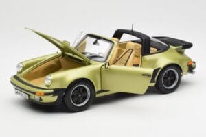 Porsche 911 930 Turbo Targa Verde Metalizat Norev 1:18 187526 Metal - imaginea 2 din 10