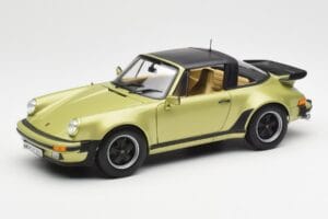 Porsche 911 930 Turbo Targa Verde Metalizat Norev 1:18 187526 Metal - imaginea 3 din 10