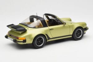 Porsche 911 930 Turbo Targa Verde Metalizat Norev 1:18 187526 Metal - imaginea 4 din 10